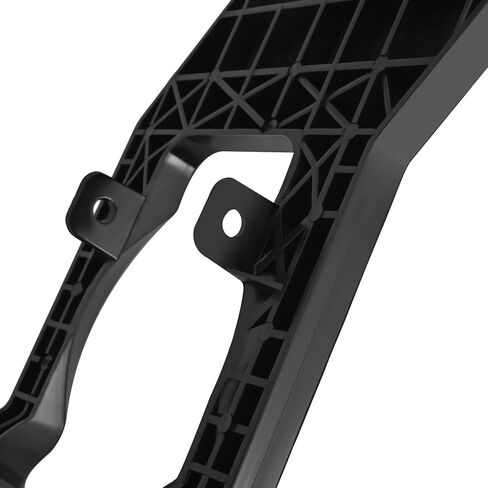 HECASA Pair Fog Light Brackets Compatible with 1999-2004 Ford Excursion F250 F350 F450 F550 Super Duty Pickup Driving Fog Lamp Trim LH&RH Black Bezel Bracket Plastic(PC) in Saudi Arabia