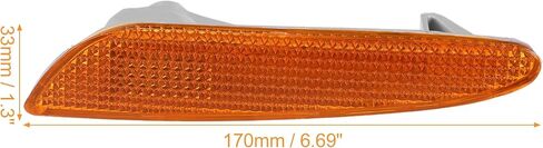 uxcell Car Markers Accessories Side Marker Light Housing Turn Signal Lamp Cover Assembly No.A2118200121/A2118200221 for Mercedes-Benz E320 2003-2006 in Saudi Arabia
