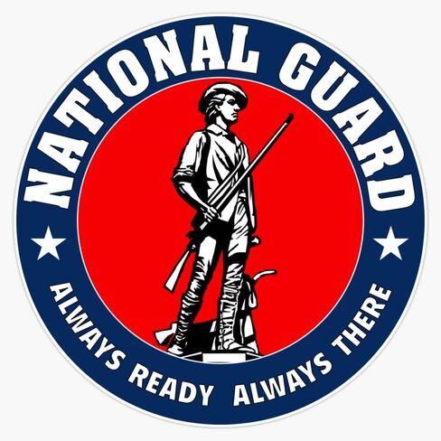 ملصق Magnet National Guard Magnet Vinyl Scener 5 " in Saudi Arabia