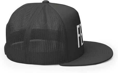NG Feral Flated Flat Bill Bill Trucker Hat High Crown Cape Wild Cape in Kuwait