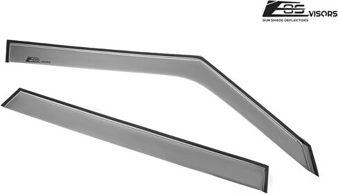 Extreme Online Store Replacement for 2014-2019 Kia Soul Models | EOS Visors Tape-On Style Smoke Tinted Side Vents Rain Guard Window Deflectors DWV-V132 in Saudi Arabia