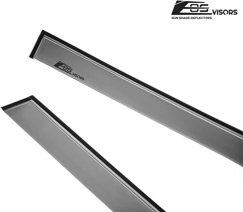 Extreme Online Store Replacement for 2014-2019 Kia Soul Models | EOS Visors Tape-On Style Smoke Tinted Side Vents Rain Guard Window Deflectors DWV-V132 in Saudi Arabia