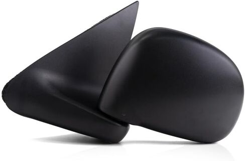 Ford F-150 1997 98 99 00 01 2002 Door Mirror Driver Side | دليل | مستطيل | أسود | بيك آب | استبدال 1L3Z 17683 GAA | FO1320132 in Saudi Arabia