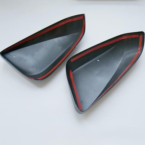 New Door Exterior Rear View Mirror Cover Cap Trim for Lexus RX NX RX200T RX300 RX350 RX450H RX350L RX450L 2016-2023 (Glossy Black) in Kuwait