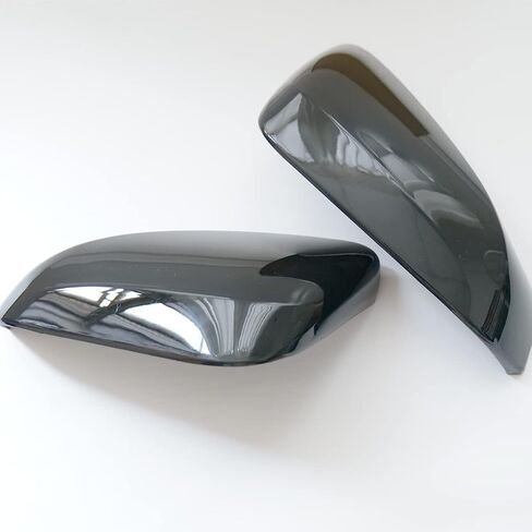 New Door Exterior Rear View Mirror Cover Cap Trim for Lexus RX NX RX200T RX300 RX350 RX450H RX350L RX450L 2016-2023 (Glossy Black) in Kuwait