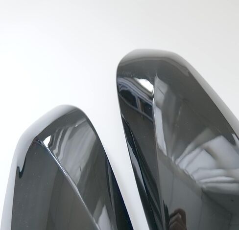 New Door Exterior Rear View Mirror Cover Cap Trim for Lexus RX NX RX200T RX300 RX350 RX450H RX350L RX450L 2016-2023 (Glossy Black) in Kuwait