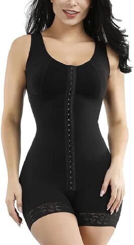 fajas colombianas bodysuitewear مفتوحة المنشعب قابلة للتعديل 3 خطافات in Kuwait