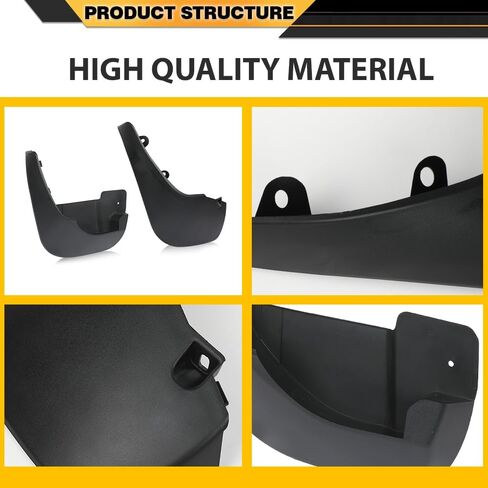 Splash Guard Mud Flaps Rear Compatible with Land Rover Range Rover Sport 2014-2016 with Running Boards 4Pcs/Set in Saudi Arabia