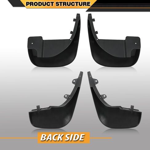 Splash Guard Mud Flaps Rear Compatible with Land Rover Range Rover Sport 2014-2016 with Running Boards 4Pcs/Set in Saudi Arabia