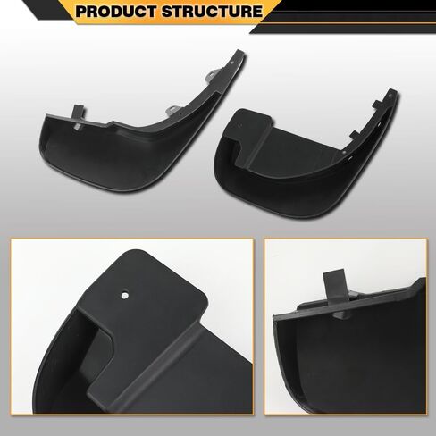 Splash Guard Mud Flaps Rear Compatible with Land Rover Range Rover Sport 2014-2016 with Running Boards 4Pcs/Set in Saudi Arabia