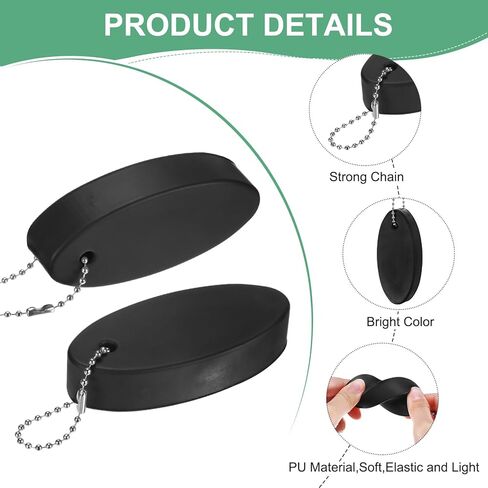 Floating Key Chain for Boating, Waterproof Key Rings for Outdoor Water Sport, PU Foam Floating Keychains in Saudi Arabia