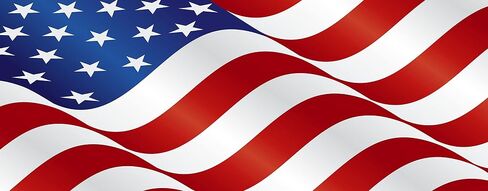Generic 6 Little Trees Vanillaroma Scent Car Air Freshener American Flag Auto Hanging,Blue in Saudi Arabia