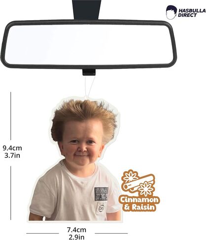 Hasbulla 5 Pack Car Air Freshener - Hasbulla Magomedov Custom Air Fresheners with Picture of Hasbulla - Personalized Air Freshener For Car, Closet, Backpack, Luggage & More! - 2 Packs to Choose From! in Saudi Arabia