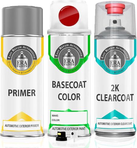 ERA Paints 027/80K/84A/M3A/G1/G8 - Guards Red for PORSCHE Exact Match Automotive Touch Up Paint Jar - Basic Kit in Kuwait