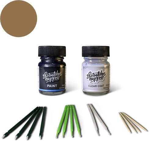 ScratchesHappen Exact-Match Touch Up Paint Kit - Medium Bronze Pearl (TL/XTL/PTL) for Dodge - Essential (Paint + Clear Coat) in Saudi Arabia