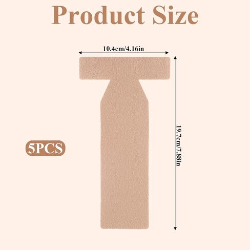 5Pcs T Shaped Turf Toe Brace for Big Toe, Adhesive Big Toes Bandage Elastic Toes Straighteners Turf Wrap for Women Men in Saudi Arabia