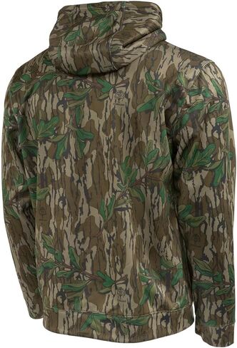 سترة Muddy Outdoors الرجالية ذات القلنسوة ذات الأداء القياسي TRX/Mossy Oak Bottomland / 3X in Kuwait