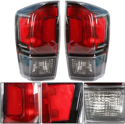 1 Pair Driver and Passenger Side Rear Brake Tail Lights Assembly Replacement for Toyota Tacoma 2016-2020 Tail Lamps 8156004200 8155004200 in Saudi Arabia