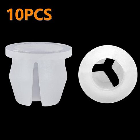 Mandark 10PCS Car Headlamp Assembly Grommet Retainer Clip Nut, OEM# N811169S Vehicle Headlight Mounting Grommet Retaining Clip Nuts, Auto Accessories Compatible with F150, Pickup, Tercel in Saudi Arabia