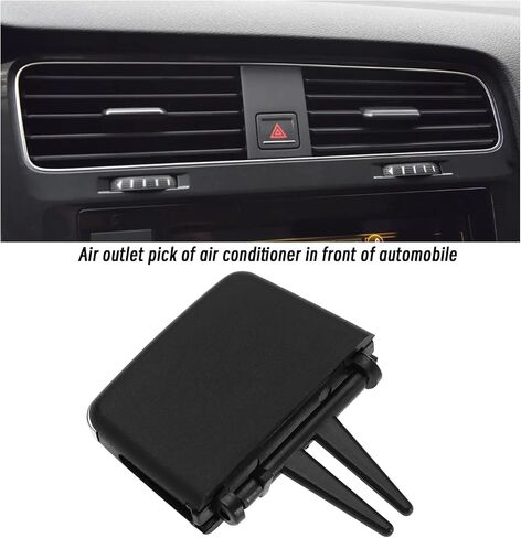 Ecsing Car Air Vent Clip Tab متوافق مع BMW 3 Series E90-E93 ، Black ABS in Saudi Arabia