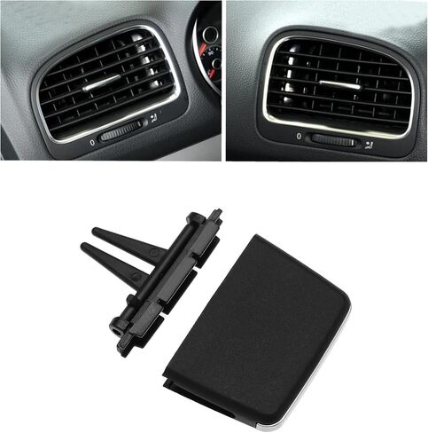Ecsing Car Air Vent Clip Tab متوافق مع BMW 3 Series E90-E93 ، Black ABS in Saudi Arabia