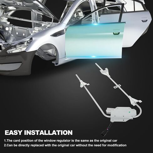 Scitoo Front Left Window Window Window مع Motor Fit لعام 2000 للحصاد الدولي 50002002 للحصاد الدولي 50002000-2007 للحصاد الدولي 5500i ، 741-5102 in Saudi Arabia