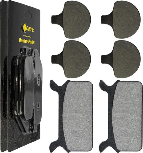 Caltric Front Rear Brake Pads Compatible with Harley Davidson Flhtc Electra Glide Classic 1984-1999 in Saudi Arabia