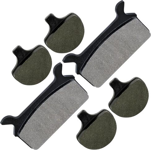 Caltric Front Rear Brake Pads Compatible with Harley Davidson Flhtc Electra Glide Classic 1984-1999 in Saudi Arabia