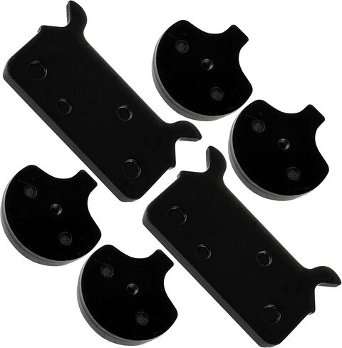 Caltric Front Rear Brake Pads Compatible with Harley Davidson Flhtc Electra Glide Classic 1984-1999 in Saudi Arabia