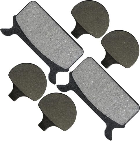 Caltric Front Rear Brake Pads Compatible with Harley Davidson Flhtc Electra Glide Classic 1984-1999 in Saudi Arabia