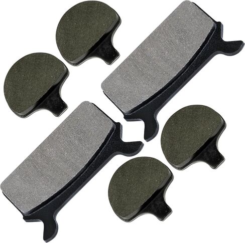 Caltric Front Rear Brake Pads Compatible with Harley Davidson Flhtc Electra Glide Classic 1984-1999 in Saudi Arabia