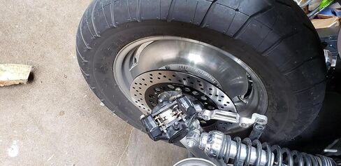 قرص دوار الفرامل الخلفي لـ Yamaha XVS1100 V-Star Classic XV1700 VMX1200 FJ1100 FJ1200 FJR1300 in Saudi Arabia