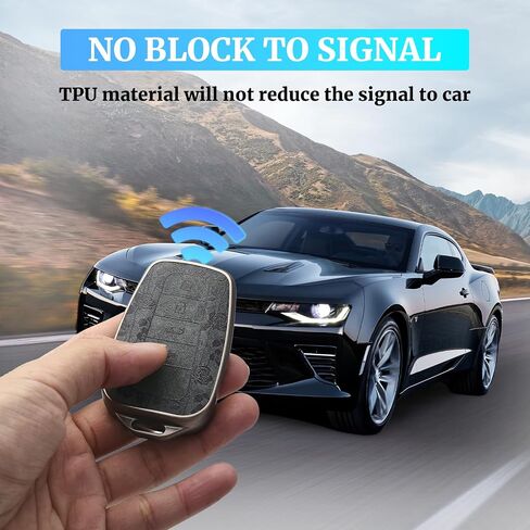 Energrick for Toyota Key Fob مع سلسلة مفاتيح ، وني ناعمة ، واقي من الحالات ، واميئران ، واميئذار ، وميض ، 2020-2022 Highlander Corolla Prius ، 2018-2024 RAV4 Camry Avalon C-HR GT86 (Rose Black) in Saudi Arabia