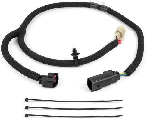 Driver Side Truck Bed Light Cargo Lamp Rear Box Lighting Wiring Jumper Harness Assembly for Ford F-150 Lariat, XLT, STX, XL 2021-2025 ML3Z-14A411-F ML3Z14A411F RL3Z-14A411-C RL3Z14A411C in Saudi Arabia