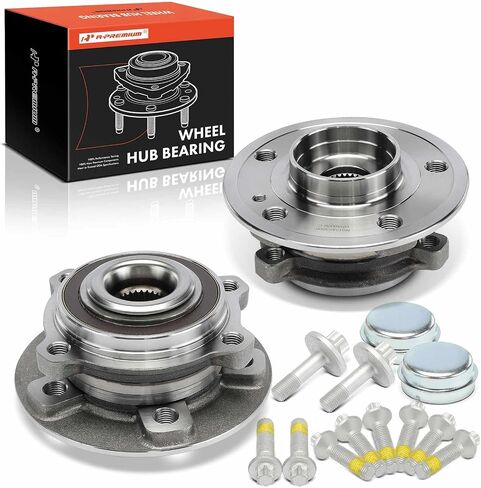 A-Premium 2 x Front or Rear Wheel Bearing and Hub Assembly Compatible with Mercedes-Benz CLA250 2020-2021, CLA35 AMG, CLA45 AMG, GLA250, GLA35 AMG, GLA45 AMG, A220, A35 AMG, GLB250, GLB35 AMG in Saudi Arabia
