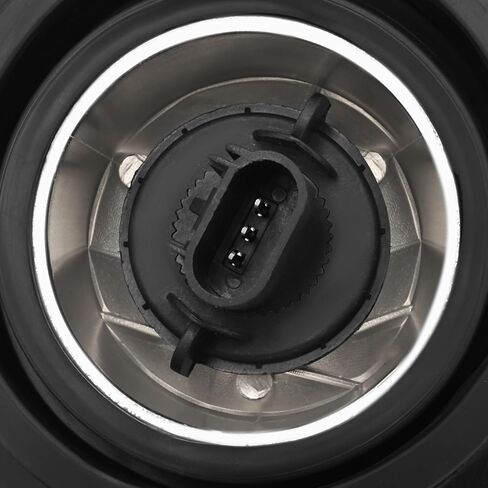 المصابيح الأمامية زوج Hecasa متوافقة مع بديل 2008-2012 Jeep Liberty لـ CH2503221 CH2502221 مصابيح أمامية هالوجين مجموعة مع عدسة ضباب in Saudi Arabia