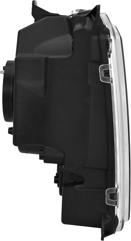 المصابيح الأمامية زوج Hecasa متوافقة مع بديل 2008-2012 Jeep Liberty لـ CH2503221 CH2502221 مصابيح أمامية هالوجين مجموعة مع عدسة ضباب in Saudi Arabia