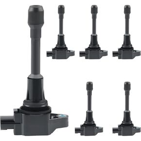 JDMON Ignition Coils Replacement for Infiniti G37 M37 Q50 Q60 QX50 QX70 Nissan 370Z Replaces 22448-EY00A UF617 UF-617 Coil Pck in Saudi Arabia
