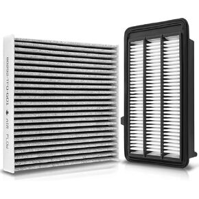 Autokay 80292-TF0-G01 17220-5AA-A00 Cabin and Engine Air Filter Kit Fit for Honda CR-V CRV 2017-2022 Civic 2016-2021 1.5L 147CC L4 GAS RE#172205AA00 CA12050 AF1715 80292TF0G01 in Kuwait