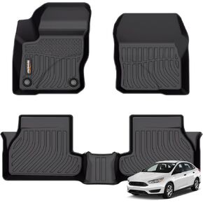 سجادات أرضية Binmotor وحصيرة شحن لـ 2018-2023 Subaru Crosstrek / 2017-2023 Subaru Impreza (ليست نماذج هجينة)، سجادات سيارة TPE مقاومة للماء لجميع الأحوال الجوية لسوبارو Crosstrek Cargo Mat-أسود in Kuwait