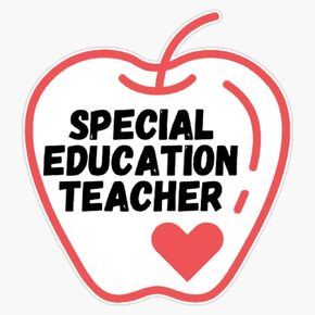 Special Education Teacher Sticker Vinyl Waterproof Sticker Decal Car Laptop Wall Window Bumper Sticker 5" in Saudi Arabia