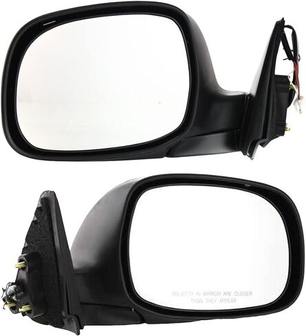Garage-Pro Driver & Maptenger Side Power Mirrors لـ Toyota Tundra 2000-2006 Chrome Extended Cab (Access CAB) وكابينة قياسية (CAB العادية) in Saudi Arabia