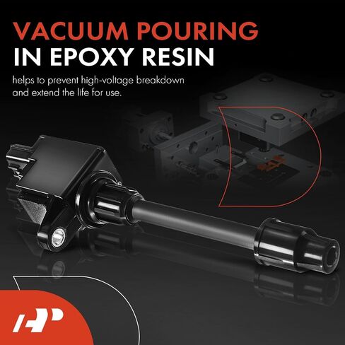 A-Premium Engine Ignition Coil Pack Compatible with Nissan Pathfinder 2000-2001 & Infiniti QX4 2000-2001, 3.3L 3.5L in Saudi Arabia