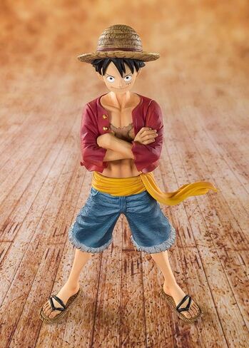 TAMASHII NATIONS - One Piece - Straw Hat Luffy, Bandai Spirits FiguartsZERO Collectible Figure in Saudi Arabia