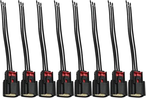 WPT931 Ignition Coil Connector Plug Replacement for Ford V6 V8 Flex F150 2013-2019, Replaces S2280 9U2Z14S411EA (8pcs) in Saudi Arabia