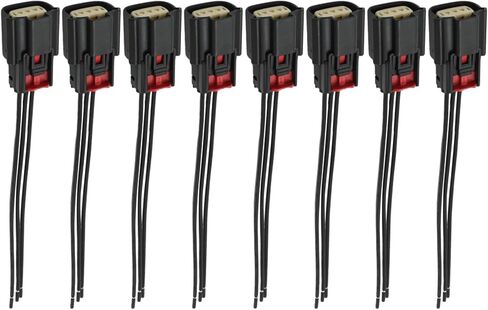 WPT931 Ignition Coil Connector Plug Replacement for Ford V6 V8 Flex F150 2013-2019, Replaces S2280 9U2Z14S411EA (8pcs) in Saudi Arabia