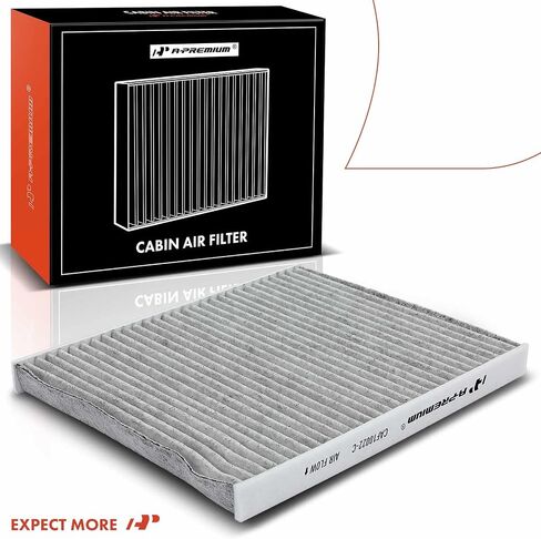 A-Premium 3-PC Cabin Filter مع كربون منشط متوافق مع Jeep Gladiator 2020-2022 ، Wrangler 2018-2023-2.0L 3.6L 6.4L-استبدل# 68301863AA in Saudi Arabia