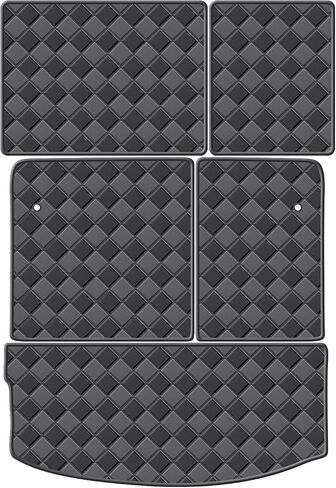 حصيرة شحن لعام 2024 2025 Mazda CX-90 8 مقاعد حصيرة Trunk & 2nd+3rd Profle Backrest Prest ، واقي غطاء المقعد الخلفي للبشارات الخلفية الطقس in Kuwait