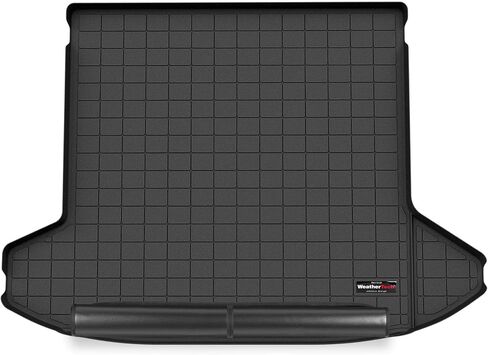 WeatherTech Cargo Trunk Liner for Hyundai Tucson Hybrid - Behind 2nd Row w/Bumper Protector (401470SK) Black in Saudi Arabia