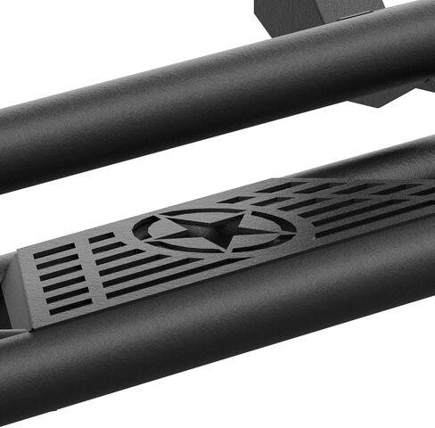 Suorto Running Boards Drop Side Steps متوافقة مع 2018 2019 2020 2021 2022 2023 2024 Jeep Wrangler JL 2 Doors ، Bars Stefle Nerf Step Plates Rock Sliders Rails (على الطرق الوعرة) in Saudi Arabia